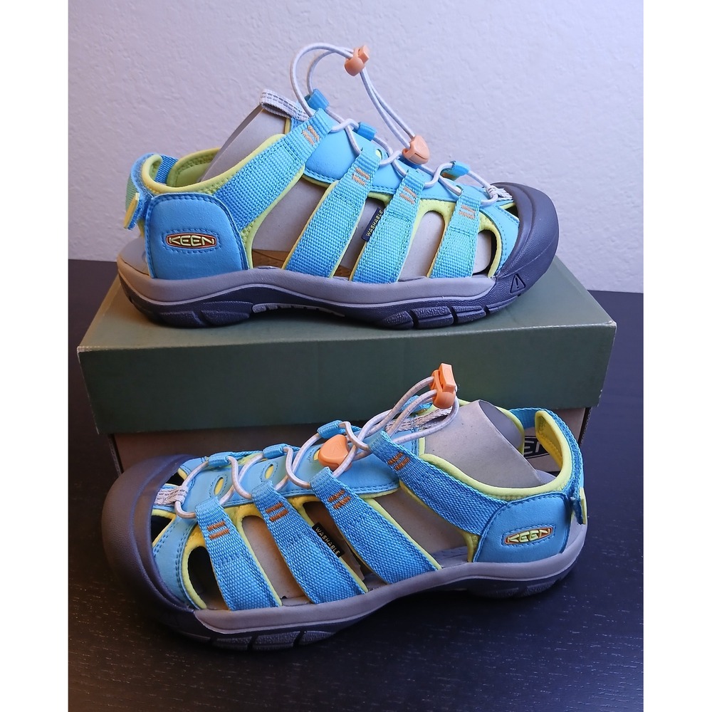 Keen Newport Boundless Sandals Blue Atoll Green 1028612 Women's 7.5 /Youth 6 NEW